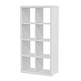 Ikea Kallax Regal, Bücherregal, Wandregal, Raumteiler in weiß (77 x 147 cm)