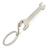 VmG-Store Miniatur Werkzeug Schlüsselanhänger aus Metall (Maulschlüssel)