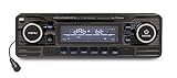 Caliber Audio Technology RMD120DAB-BT-B Autoradio Bluetooth®-Freisprecheinrichtung, inkl. DAB-Anten