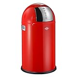 Wesco Abfallsammler Pushboy Junior 22 Liter rot, H x Ø 63x35cm/22L