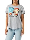 MTV Damen Americana T Shirt, Sports Grey, 40 EU