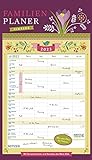 Familienplaner Vintage 2023: Familienkalender, 5 große Spalten. Familientimer mit Ferienterminen, extra Spalte und Vorschau für 2024. Format: 27 x 47 cm