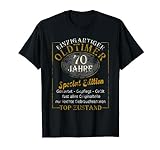 70 Jahre Geburtstag Mann Männer Einzigartiger Oldtimer 70er T-Shirt
