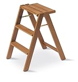 OSIMO Hocker, Holz - 3 Stufen - abschließbar - Kirsche - Arredamenti Italia