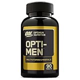 Optimum Nutrition ON Optimen Multivitamin Kapseln, Vitamine und Mineralstoffe Tabletten für Männer mit Zink, Magnesium und Aminosäuren Komplex Hochdosiert, 30 Portionen 90 Kapseln