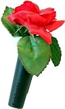 HR-Autocomfort Auto Vase Rote Rose Blumenvase mit Halter Vasenset