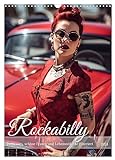 Rockabilly (Wandkalender 2024 DIN A3 hoch), CALVENDO Monatskalender
