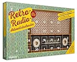 FRANZIS 67078 - Retro Radio Adventskalender, in 24 Schritten zum eigenen UKW Radio, einfache Montage ohne Löten, empfohlen ab 14 Jahren