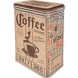 Nostalgic-Art Retro Kaffeedose, Coffee Sack – Geschenk-Idee für Kaffee-Liebhaber, Blech-Dose mit Aromadeckel, Vintage Design, 1,3 l