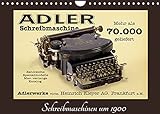 Schreibmaschinen um 1900 (Wandkalender 2022 DIN A4 quer) [Calendar] Stoerti-md [Calendar] Stoerti-md