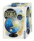 Kosmos 673017 Globus Kinderglobus 26cm mit Beleuchtung, Globus für Kinder ab 7 Jahren, Weltkugel zum Entdecken, Leuchtglobus