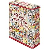 Nostalgic-Art Retro Vorratsdose XL, 4 l, Kellogg's The Original Collage – Geschenk-Idee für die Küche, Aufbewahrungsbox für Cornflakes, Vintage Design
